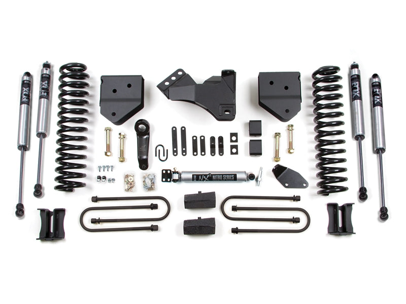 BDS 546FS 4 inch Lift Kit with FOX Shocks | 2008-2010 Ford F250/F350 6.4L Powerstroke 4WD w/o Rear Overload