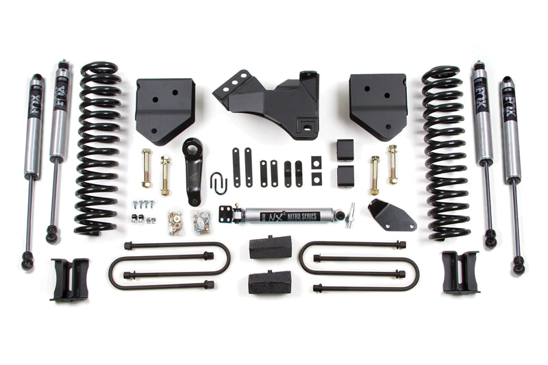 BDS 547FS 4 inch Lift Kit with FOX Shocks | 2008-2010 Ford F250/F350 6.4L Powerstroke 4WD with Rear Overload