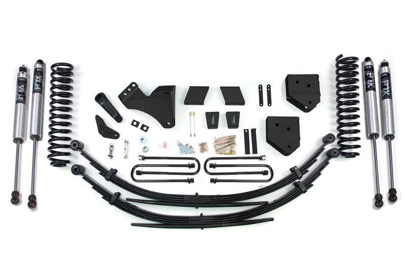 BDS 554FS 4 inch Lift Kit with FOX Shocks & Leaf Springs | 2008-2010 Ford F250/F350 6.4L Powerstroke 4WD