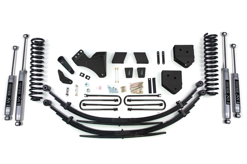 BDS 554H 4 inch Lift Kit with NX2 Shocks & Leaf Springs | 2008-2010 Ford F250/F350 6.4L Powerstroke 4WD