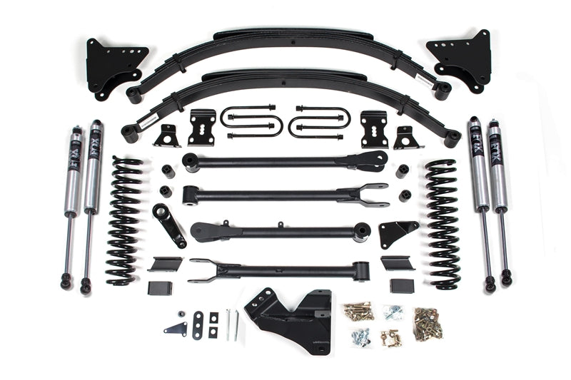 BDS 555FS 4 inch 4-Link Lift Kit with FOX Shocks | 2008-2010 Ford F250/F350 6.4L Powerstroke 4WD