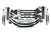 BDS 566H 8 inch 4-Link Lift Kit with NX2 Shocks | 2008-2010 Ford F250/F350 Powerstroke 4WD Gas