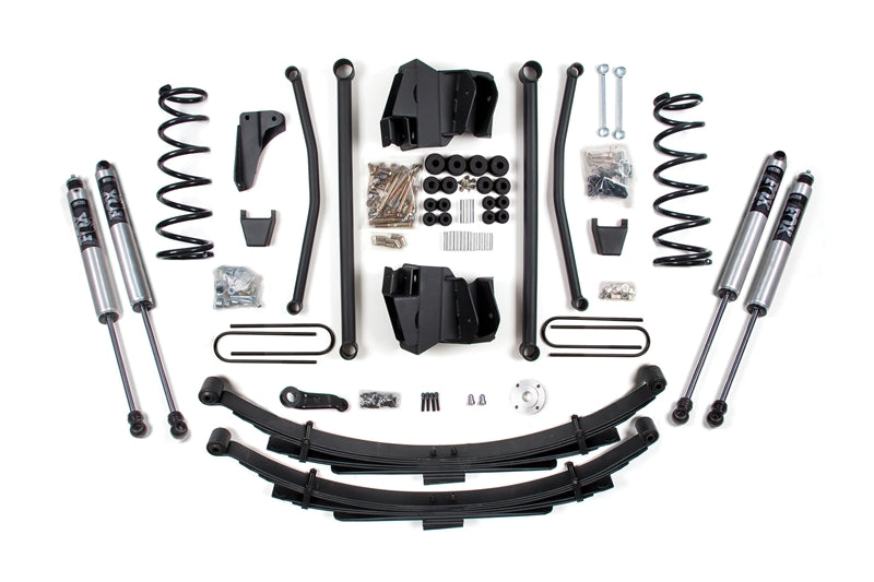 BDS 683FS 6 inch Long Arm Lift Kit with FOX Shocks & Leaf Springs | 2008 Dodge RAM 2500/3500 6.7L Cummins 4WD with 4 inch Axle