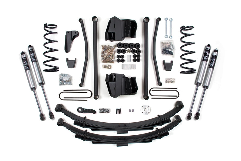 BDS 685FS 8 inch Long Arm Lift Kit with FOX Shocks & Leaf Springs | 2008 Dodge RAM 2500/3500 6.7L Cummins 4WD with 4 inch Axle / AT