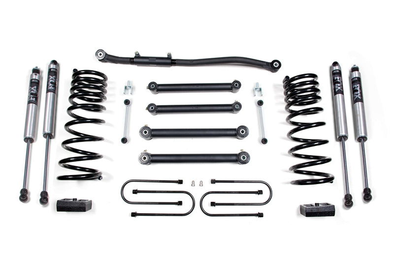 BDS 693FS 3 inch Lift Kit with FOX Shocks | 2003-2013 Dodge RAM 2500/3500 5.9L/6.7L Cummins 4WD Gas with 3.5 inch Axle