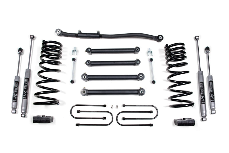 BDS 693H 3 inch Lift Kit with NX2 Shocks | 2003-2013 Dodge RAM 2500/3500 5.9L/6.7L Cummins 4WD Gas with 3.5 inch Axle