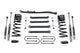 BDS 693H 3 inch Lift Kit with NX2 Shocks | 2003-2013 Dodge RAM 2500/3500 5.9L/6.7L Cummins 4WD Gas with 3.5 inch Axle