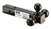 B&W BMTT31004 Hitch Triple Tow 2 inch Tri-Ball Mount - Black | Universal