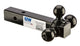 B&W BMTT31004 Hitch Triple Tow 2 inch Tri-Ball Mount - Black | Universal