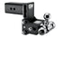 B&W TS10037B Black Tow & Stow 2x2-5/16 Dual Ball Hitch with 2 inch Shank, 5 inch Drop, 5.5 inch Rise | Universal