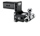 B&W TS10037B Black Tow & Stow 2x2-5/16 Dual Ball Hitch with 2 inch Shank, 5 inch Drop, 5.5 inch Rise | Universal
