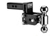 B&W TS10038B Black Tow & Stow 1-7/8x2 Dual Ball Hitch with 2 inch Shank, 5 inch Drop, 5.5 inch Rise | Universal