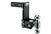 B&W TS20040B Black Tow & Stow 2x2-5/16 Dual Ball Hitch with 2.5" inch Shank, 7 inch Drop, 7.5 inch Rise | Universal