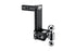 B&W TS10043B Black Tow & Stow 2x2-5/16 Dual Ball Hitch with 2 inch Shank, 9 inch Drop, 9.5 inch Rise | Universal