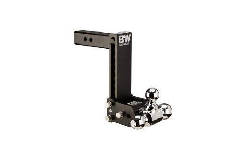 B&W TS10047BB Browning Tow & Stow Triple Ball Hitch with 2 inch Shank, 3 inch Drop, 3.5 inch Rise | Universal