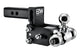 B&W TS10047B Black Tow & Stow Triple Ball Hitch with 2 inch Shank, 3 inch Drop, 3.5 inch Rise | Universal