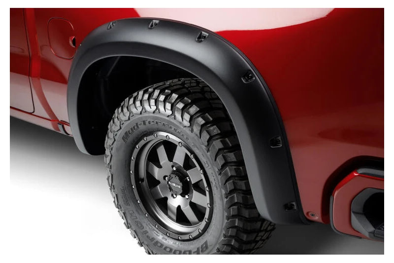 Bushwacker 48111-08 Forge Style Front & Rear Fender Flares | 2015-2019 Silverado 1500/2500HD/3500HD