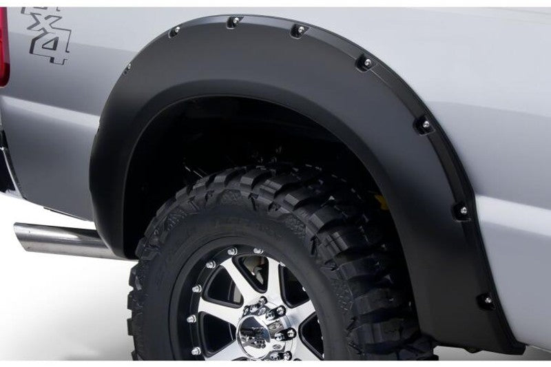 Bushwacker 20917-02 Pocket Style Front & Rear Fender Flares | 2008-2010 Ford F250/350 SRW