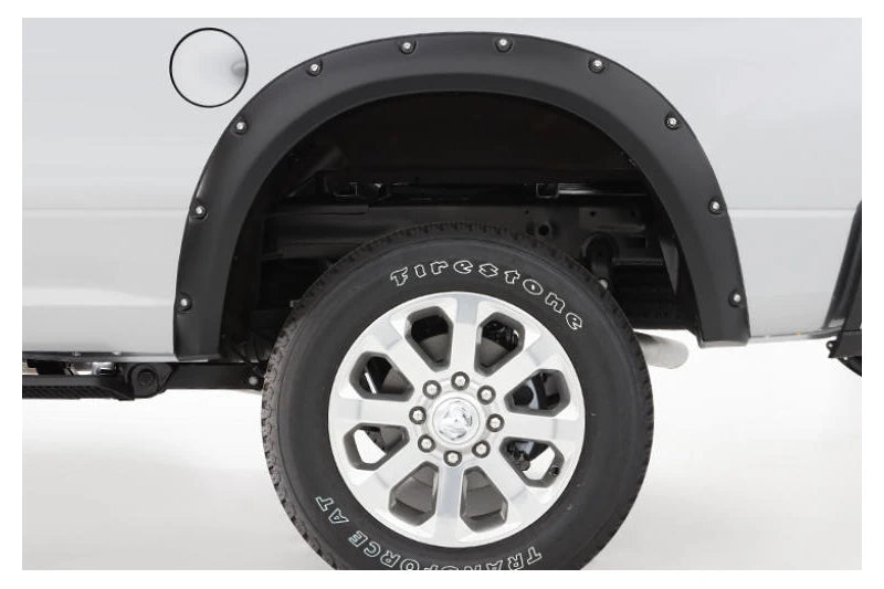 Bushwacker 40116-02 Pocket Style Rear Fender Flares | 2015-2019 Silverado 1500/2500HD/3500HD