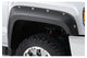 Bushwacker 40967-02 Pocket/Rivet Style Front & Rear Fender Flares with Black Smooth Finish | 2015-2019 Sierra 1500/2500HD/3500HD