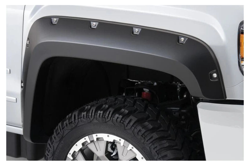 Bushwacker 40133-02 Pocket Style Front Fender Flares | 2015-2019 Sierra 1500/2500HD/3500HD