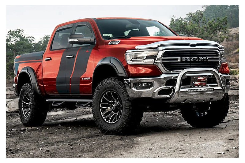 Bushwacker 40159-02 DRT Style Front Fender Flares | 2015-2019 Silverado 1500/2500HD/3500HD