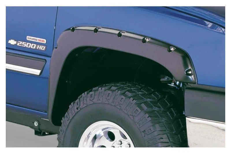Bushwacker 40917-02 Pocket Style Front & Rear Fender Flares | 1999-2007 GM Silverado/Sierra 1500/2500HD/3500HD