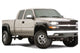 Bushwacker 40945-02 Front & Rear Extend-A-Fender Flares | 1999-2007 GM Silverado/Sierra 1500/2500HD/3500HD