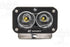 Baja Designs 547806 Clear Lens Work/Scene Black LED Light Pods S2 Sport Pair | Universal