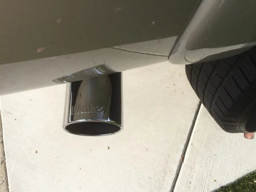 Banks 49774 4 inch Stainless Monster Single Exhaust | 2007-2013 Dodge RAM 2500/3500 6.7L Cummins