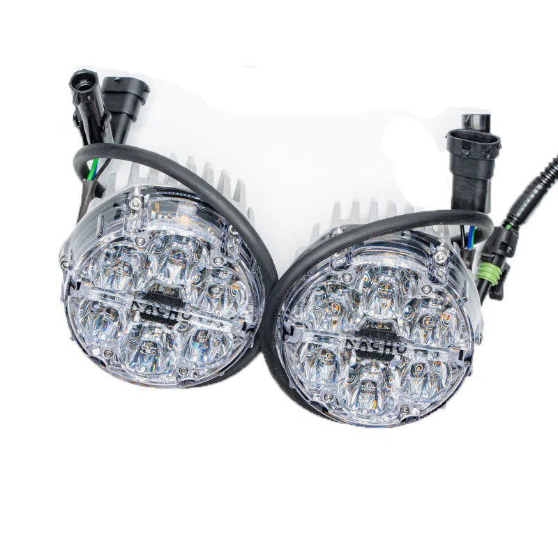 Nacho V3BC1KWSM BRNCO Fog Multi Beam KIT - White (Pair) | Universal