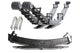Carli CS-DFSP-03-D-HD Full Progressive Heavy Duty Leaf Spring Pack 2 inch Lift | 2003-2009 RAM 2500/3500