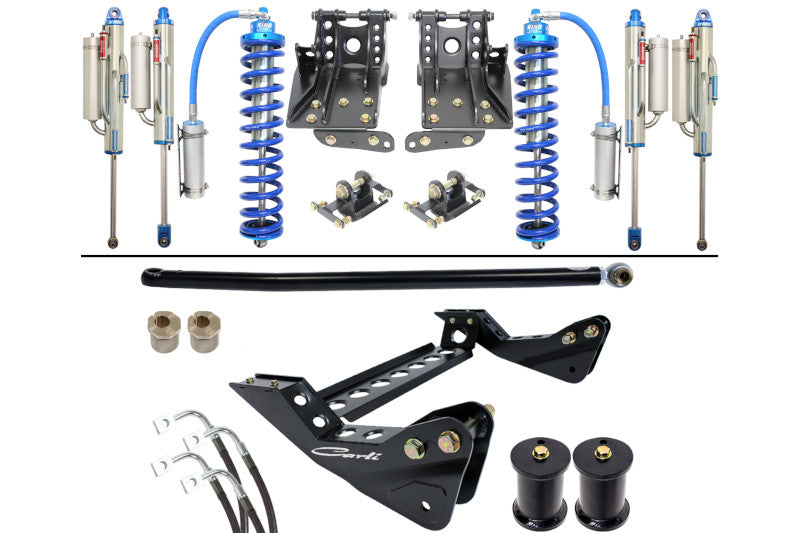 Carli CS-F45-CO25-BYP-08 4.5 inch Coilover Bypass Lift System | 2008-2010 Ford F250/F350 6.4L Powerstroke 4WD