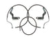 Carli CS-FORDBBL-08 SS Extended Brake Lines | 08-10 Ford F250/F350 Powerstroke 4WD