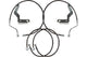 Carli CS-DBBL-45-17 SS Extended Brake Lines 4.5/5.5 inch Lift | 2017-2023 Ford F250/F350 4WD