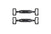 Carli CS-SRM-20 Short 2.0 inch Reservoir Mounts | Universal