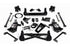 Cognito 110-K0533 7-9 inch Non-Torsion Bar Drop Front Suspension Lift Kit | 2011-2019 GM Silverado/Sierra 2500HD/3500HD 4WD Non-Stabilitrak