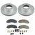 Powerstop CPK8478-23 Z23 Daily Driver Front Carbon-Fiber Ceramic Brake Pad and Coated Rotor Kit | 2019-2025 RAM 2500/3500