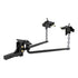 CURT 17057 Round Bar Weight Distribution Hitch with 10k-14k lb Load Capacity