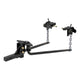 CURT 17057 Round Bar Weight Distribution Hitch with 10k-14k lb Load Capacity