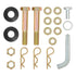 CURT 17057 Round Bar Weight Distribution Hitch with 10k-14k lb Load Capacity