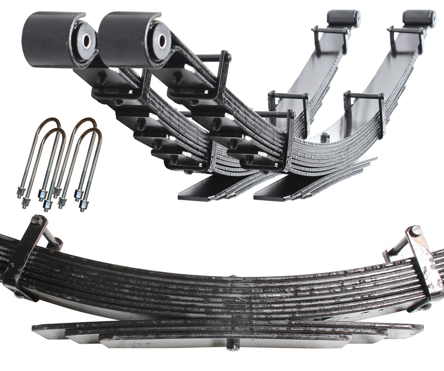 Carli Suspension CS-DFSP-19-425 Full Progressive Leaf Spring Kit –  for 2″ Lift | 2019-2025 RAM 3500 4X4 Diesel