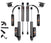Carli CS-DLVLSPKG-CS25RR-D Pathfinder Level Height 2.5" Reservoir Shock Package | 2019-2026 RAM 2500 4WD Diesel