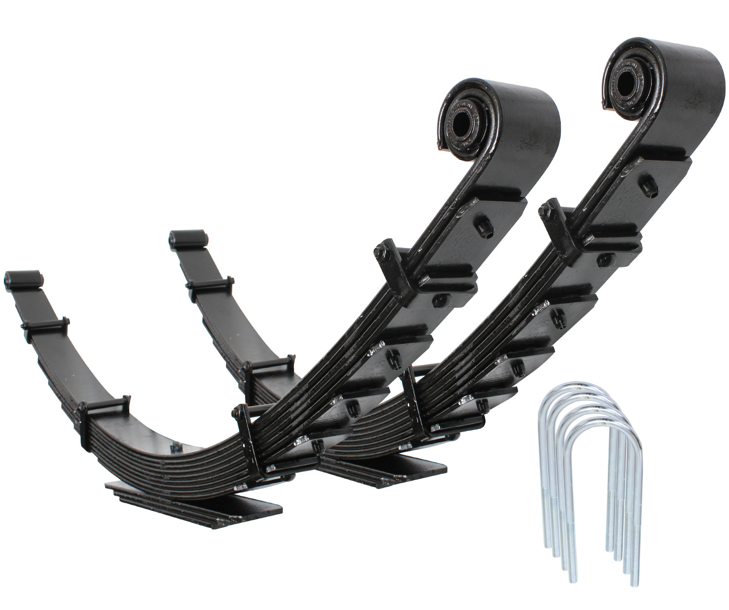Carli CS-FFSP-LVL-17-HD HD +1000lbs Full Progressive Leaf Spring Kit 1 inch Lift | 2017-2024 Ford F250/F350 Powerstroke 4WD