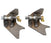 Carli CS-FRSM-17 Weld On Rear Shock Mounts | 2017-2026 Ford F250/F350 Super Duty 4WD