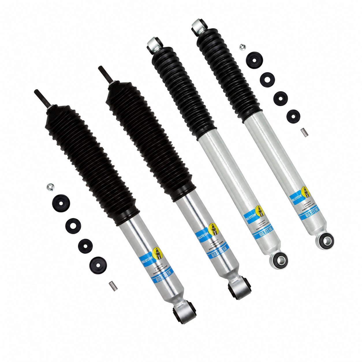 Bilstein ALG-17-22FORDBTRLVLBIL B8 5100 Front & Rear Shock Package - for 0-2.5" Lift | 2017-2026 Ford F250/F350 Powerstroke 4WD
