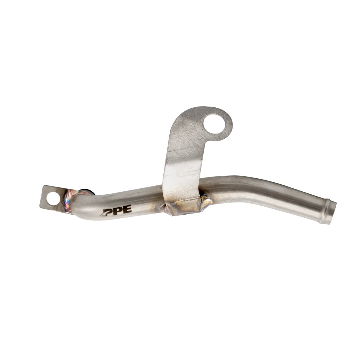PPE 119000300 304 Stainless Steel Coolant Reroute Tube OEM Bend (Raw) | 2004.5-2007 GM Sierra/Silverado 2500HD/3500HD 6.6L Duramax