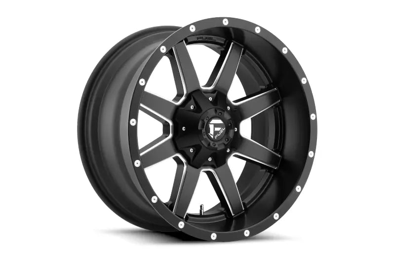 Fuel D53818901857 Maverick Matte Black Milled 20mm Offset 18x9 Wheel | 2011-2024 Silverado/Sierra 2500HD/3500HD