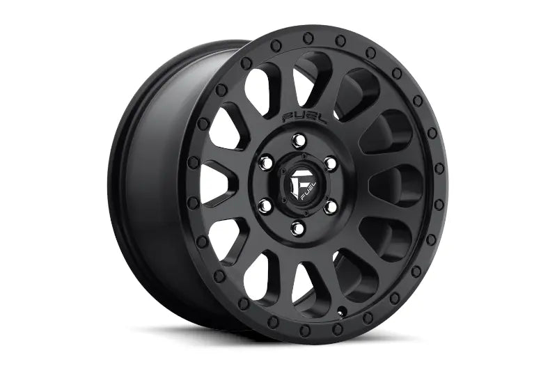 Fuel D57918908257 18x9 Vector Matte Black 20mm Offset Wheel | 1994-2024 Ram 2500/3500, 01-10 GM 2500/3500