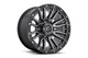 Fuel D68020008247 20x10 Rebel 8 Matte Gun Metal Black Bead Ring -18mm Offset Wheel | 1994-2024 Ram 2500/3500, 01-10 GM 2500/3500